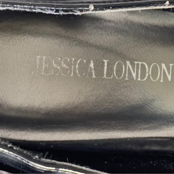 Jessica Lindon Women’s Black Patent Leather Kitten Heel - Picture 13 of 15